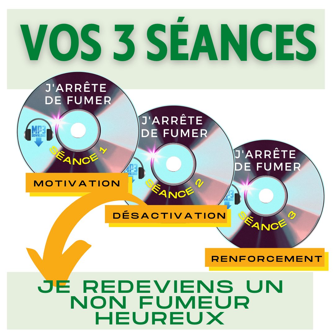 3 séances pour ARRÊTER DE FUMER